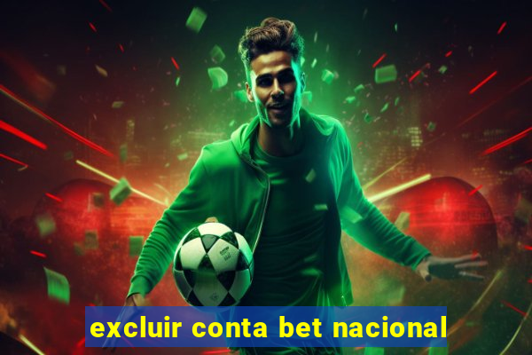 excluir conta bet nacional